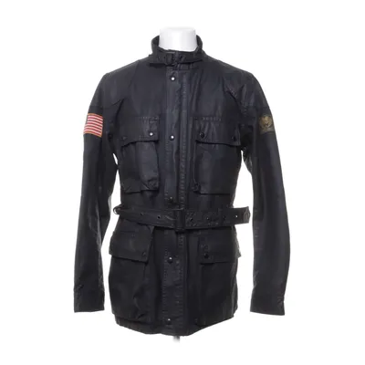 Oilskin coat (Black) from Denim & Supply Ralph Lauren Cotton, Polyester