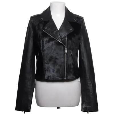 Bikerjacka (Svart) från VILA Clothes Skinn, Polyester