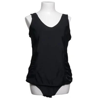 Maillot de bain une pièce (Noir) de VRS Woman Élasthane, Polyester