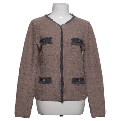 Cardigan (Beige, Gray) from GC Fontana Cashmere, Merino wool