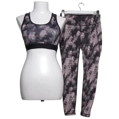 Trainingsanzug Set (Schwarz, Pink, Mehrfarbig) von H&M Sport Elasthan, Polyester