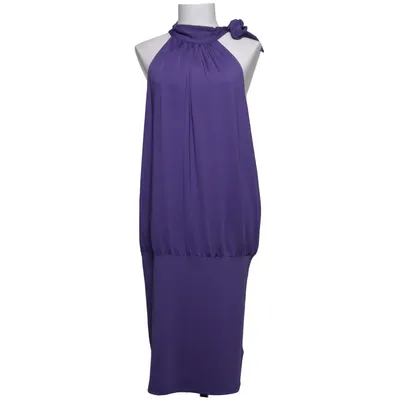 Robe dos-nu (Violet) de Laura Scott Élasthane, Polyester
