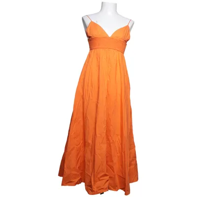 Robe longue (Orange) de Zara Coton