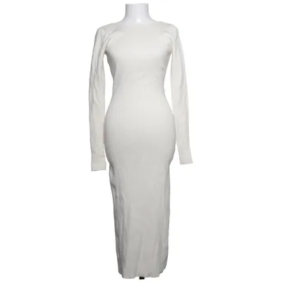 Maxi dress (Beige) from Anika Teller x NA-KD Polyamide, Polyester, Viscose