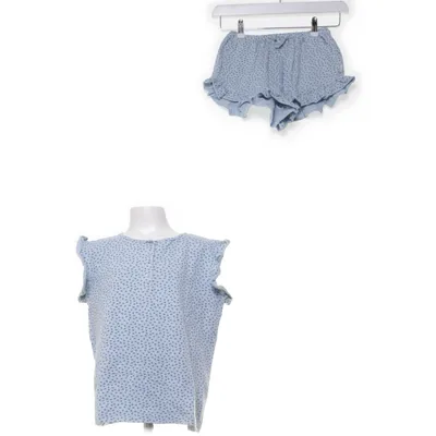 Pyjamasz (Blå) fra POMPdeLUx Økologisk bomuld, Elastan