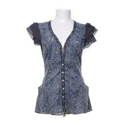 Vest (Blå, Hvid) fra Odd Molly Bomuld, Polyester
