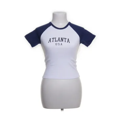 Baseballtröja (Blå, Vit) från Xside Bomull, Elastan