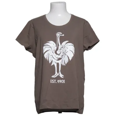 T-shirt (Bruin) van Engelbert Strauss Katoen, Elastaan