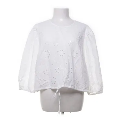 Blouse (White) from H&M Cotton