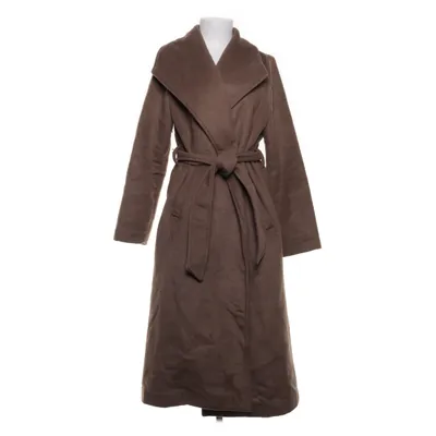 Frakke (Brun) fra Indiska Genanvendt polyester, Uld