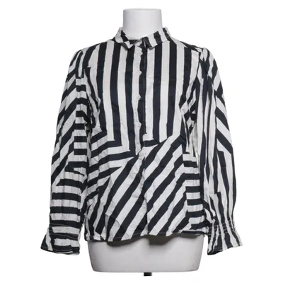 Blouse (Zwart, Wit) van Part Two Organisch katoen