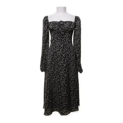 Klänning (Svart, Flerfärgad) från Adoore Polyester