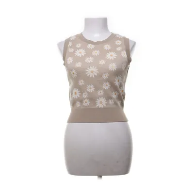 Slipover (Beige, Vit) från Mango