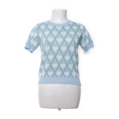 Crop top (Blå, Flerfärgad) från Qed London Viskos