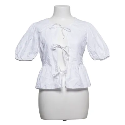 Bluse (Hvid) fra Miss Selfridge Bomuld