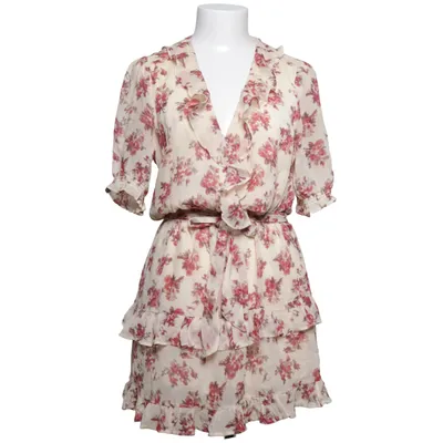 Omlottklänning (Beige, Röd, Flerfärgad) från Paige Silke, Viskos