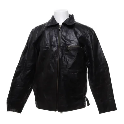 Leather jacket (Black) from CKN of Scandinavia Polyester, Leather