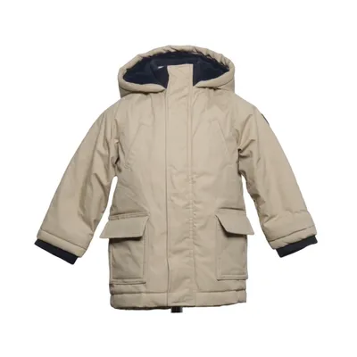 Parka (Beige, Bleu) de Petit Bateau Coton, Polyester