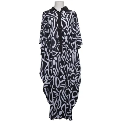 Kaftankjole (Sort, Hvid) fra Charmline Polyester