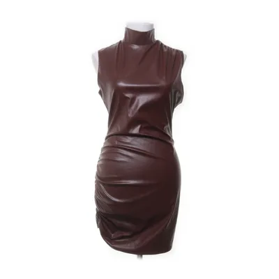 Jurk (Bruin) van PrettyLittleThing Polyester, Polyurethaan