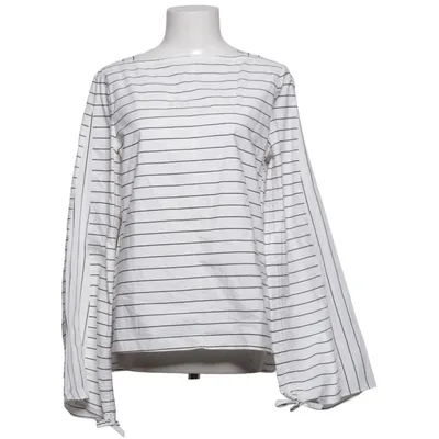 Bluse (Hvid, Sort) fra Tibi Bomuld