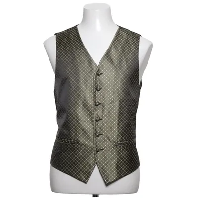 Kostuumgilet (Zwart, Goud) van Alexander Dobell Polyester