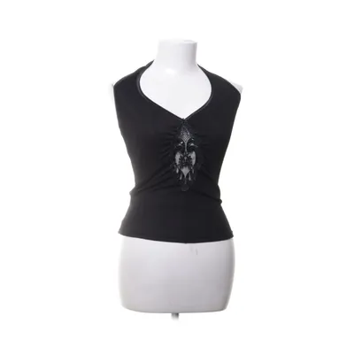Halter neck top (Black) from Ana Alcazar Elastane, Polyester