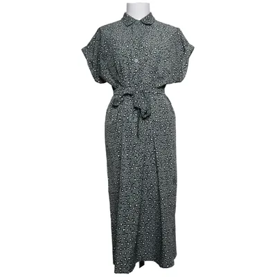 Vente kjole (Grøn, Sort, Hvid) fra ONLY Maternity Polyester