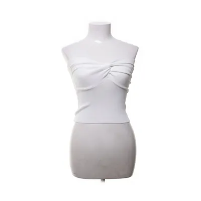 Tube top (White) from Dissh Viscose, Nylon