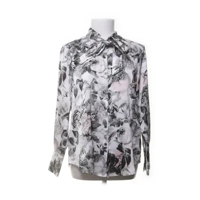 Pussy bow blouse (White, Multicolored) from Banana Republic Polyester