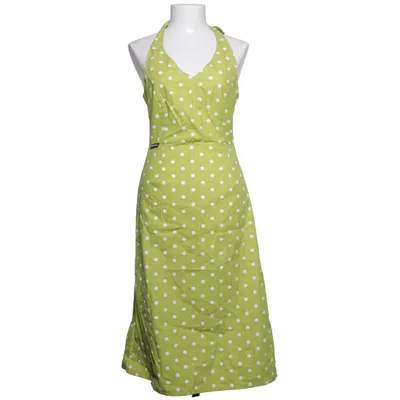 Halterneck dress (Green, White) from El Presidente