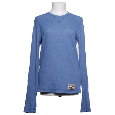 Langærmet t-shirt (Blå) fra Hollister Bomuld, Polyester