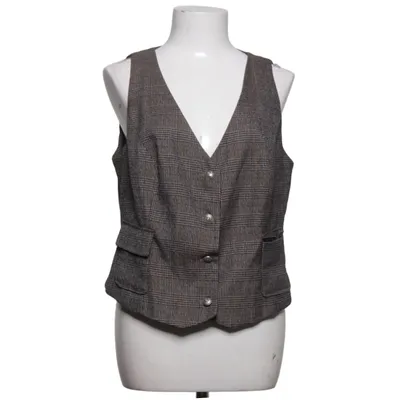 Kostuumgilet (Bruin, Grijs) van Castro Polyester, Viscose
