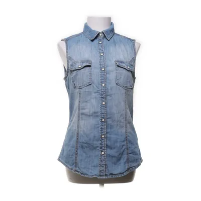 Spijker gilet (Blauw) van Denim by Lindex Katoen