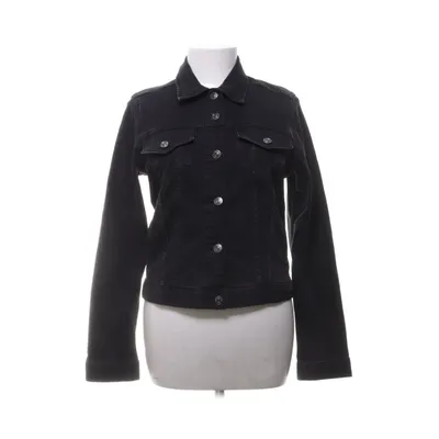 Denimjakke (Sort) fra Mango Denim Bomuld, Elastan
