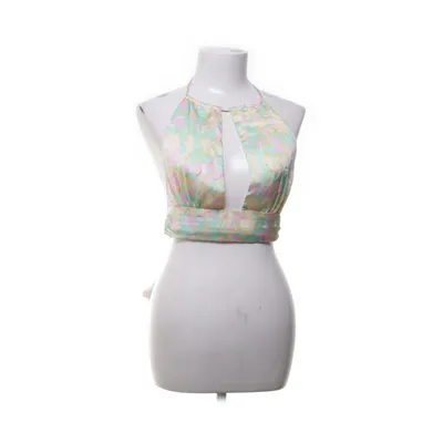 Halterneck top (Grøn, Flerfarvet) fra Double Crazy Polyester