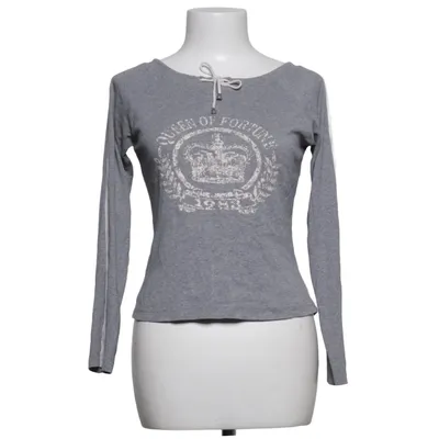 Langarmshirt (Grau, Weiß) von Street One