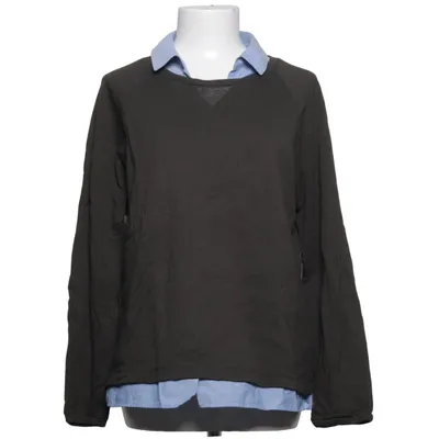 Sweatshirt (Blauw, Groen) van Caroll Katoen, Elastaan, Modal, Polyester