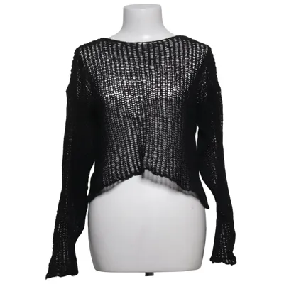 Pull-over (Noir) de Collusion Acrylique, Polyester