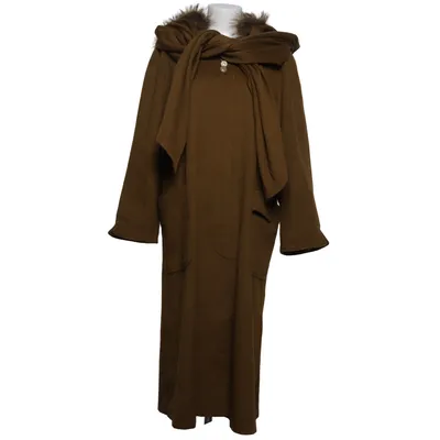 Jas (Bruin) van Schneiders Acetaat, Viscose