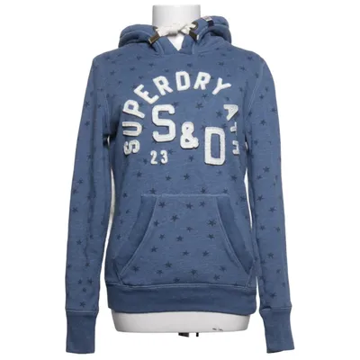 Sweat à capuche (Bleu) de Superdry Coton, Polyester