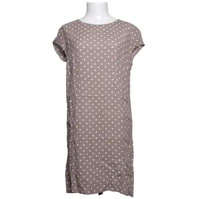 Klänning (Brun, Vit) från Newhouse Acetat, Viskos