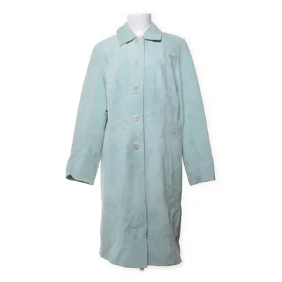 Läderkappa (Grön) från Ulla Popken Polyester, Skinn