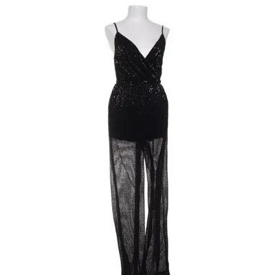 Byxdress (Svart, Silverfärgad) från NA-KD Polyester