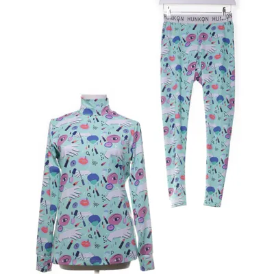 Träningsset (Grön, Flerfärgad) från HUNKØN Polyester