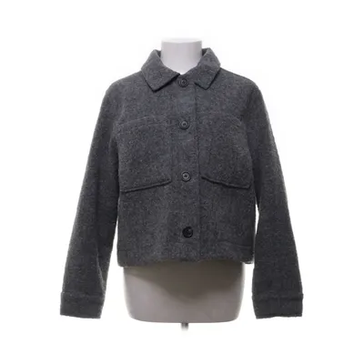 Overshirt (Grijs) van H&M Polyester, Wol