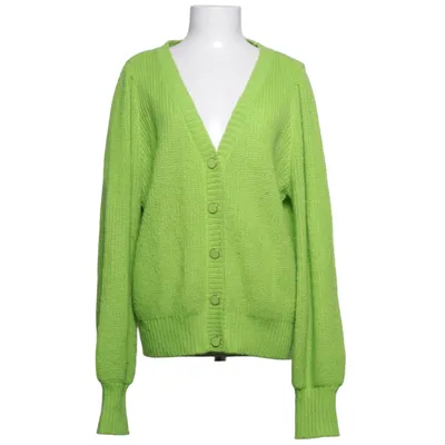 Cardigan (Groen) van Pom Amsterdam Acryl, Polyamide, Wol