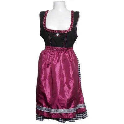 Dirndl (Svart, Röd, Vit) från Waldschütz Bomull