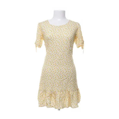 Dress (White, Yellow, Multicolored) from DF Young