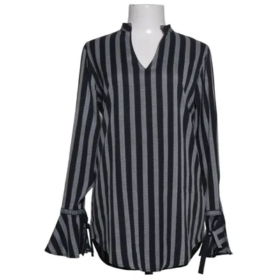 Blouse (Black, Gray) from Laura Scott Polyester